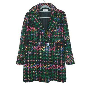 Anthropologie Pepaloves Piccadilly Coat Tweed